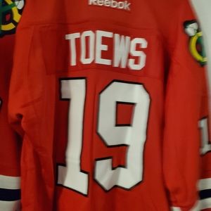 Mens Reebok Johnathan Toews NHL Jersey
